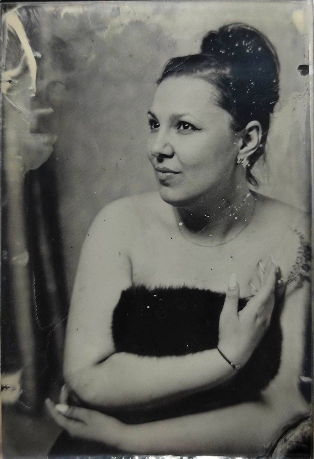 амбротип,  плёнка, средний формат, девушка, большой формат., Сергей Кондрюк