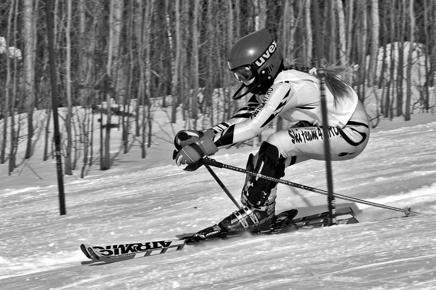 девушка, горнолыжница, спорт, апатиты, Николай Смоляк