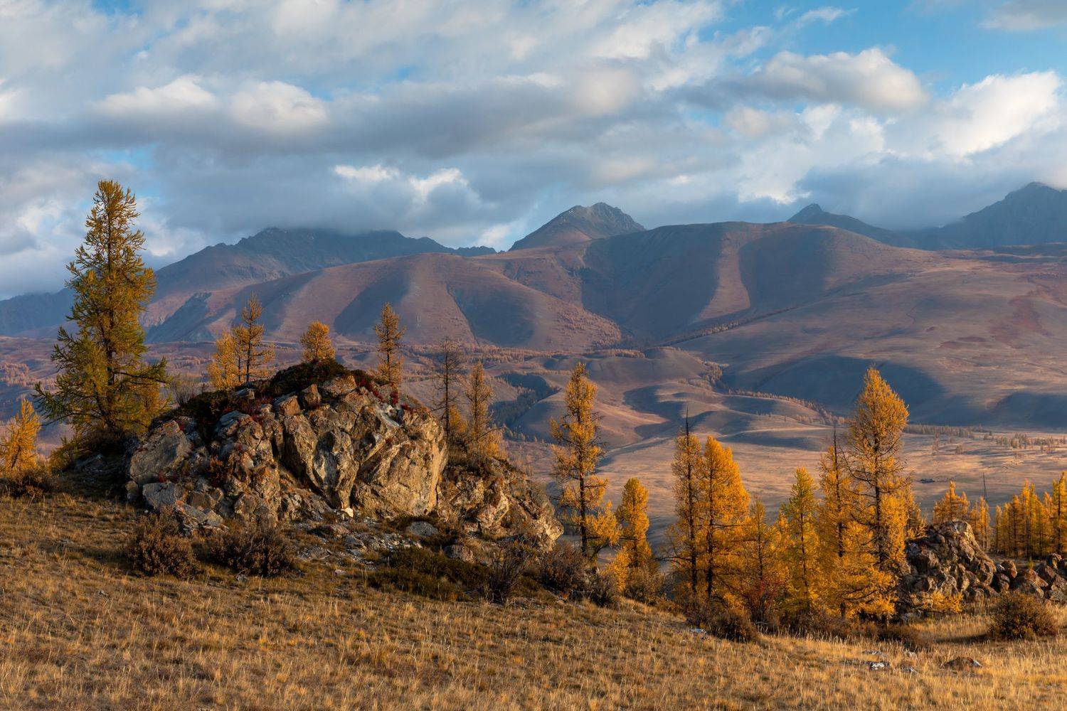 Altai, Russia, autumn, mountains, Евгения Чех