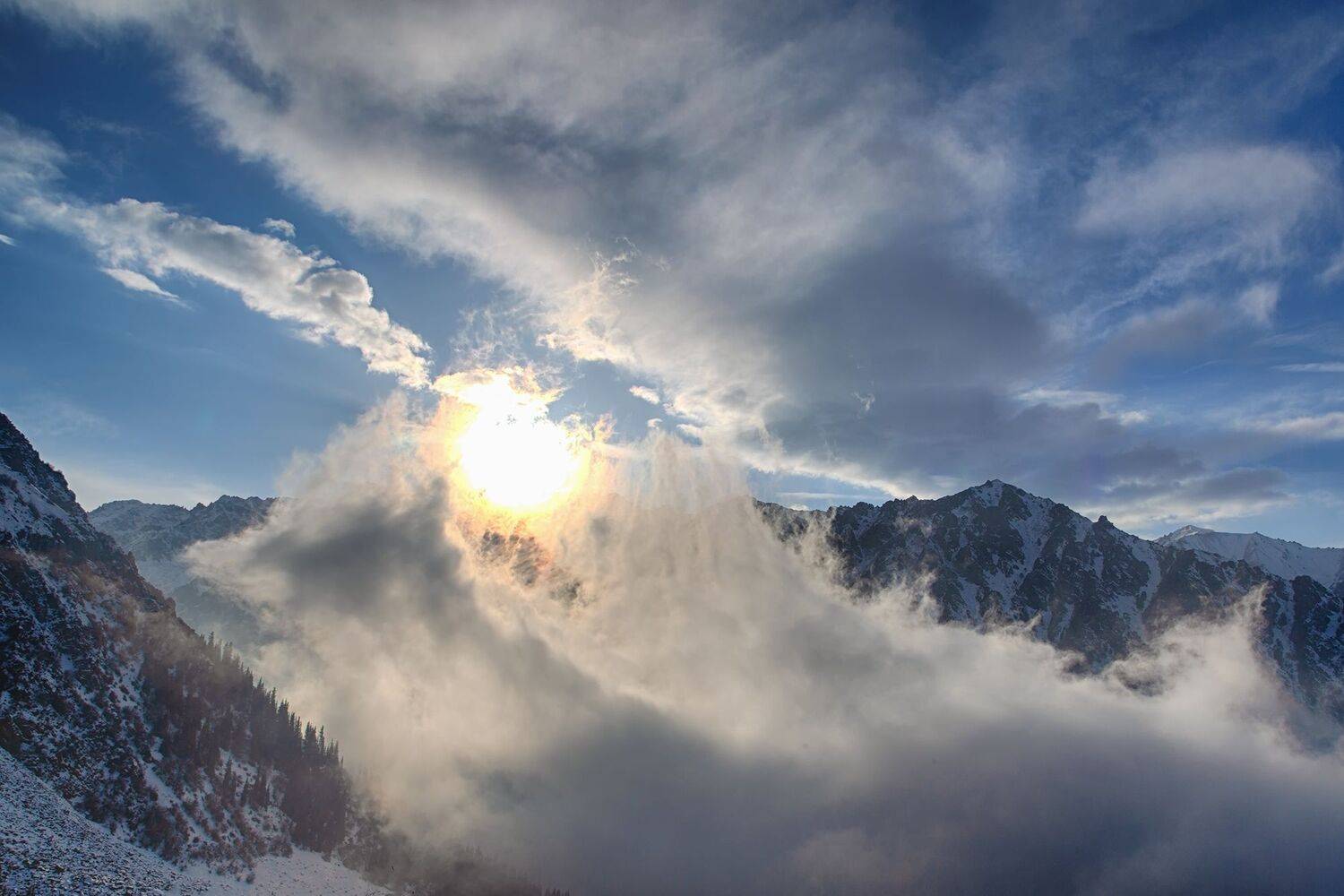 кыргызстан, горы, Элина Магалимова