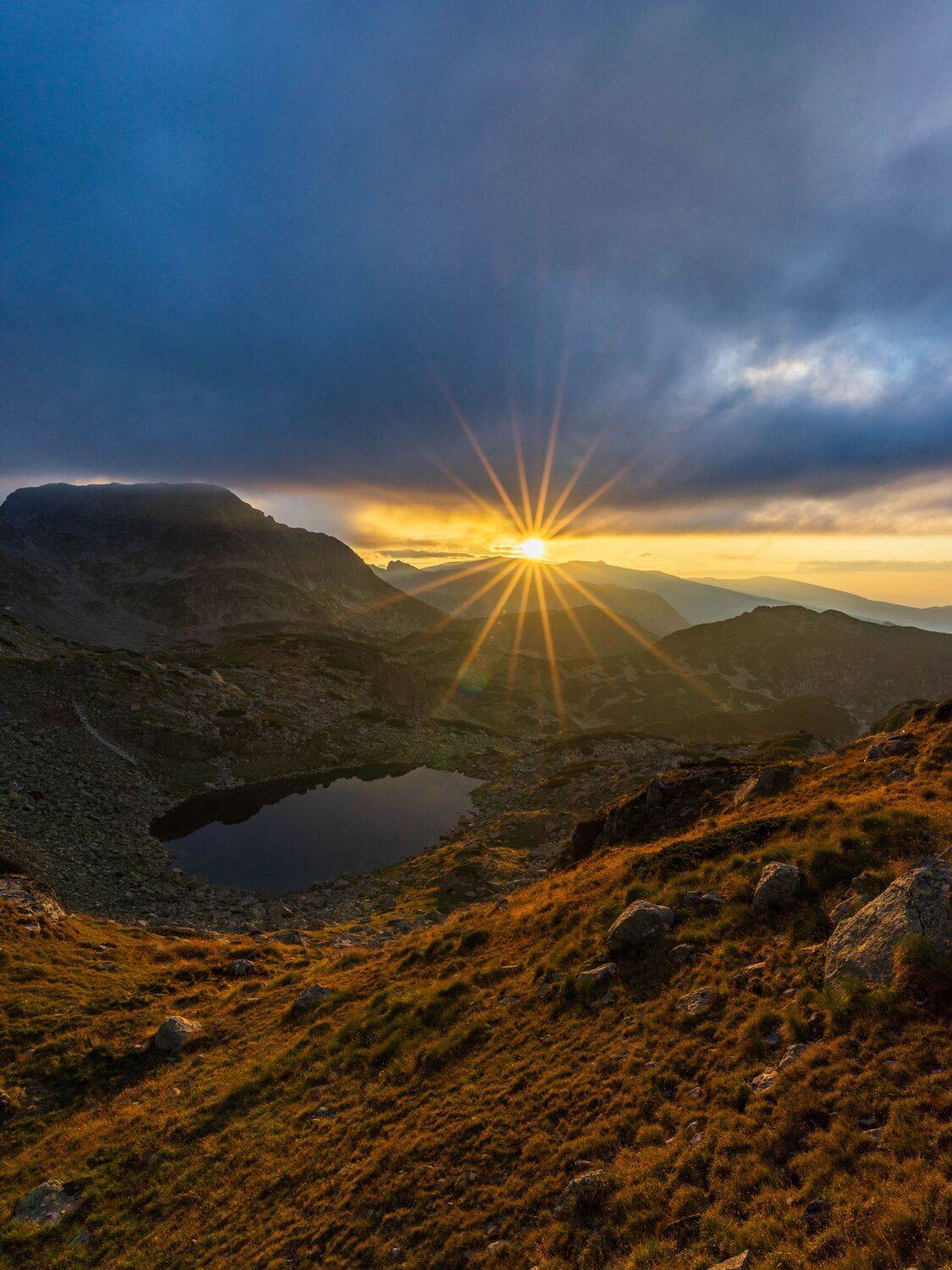 sunset, vertical, landscape, nature, sun, viktor demidov