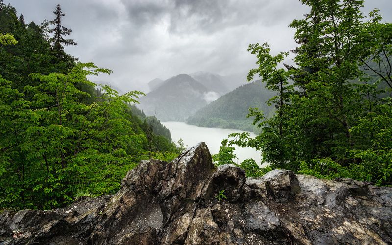 пейзаж Рица фото превью