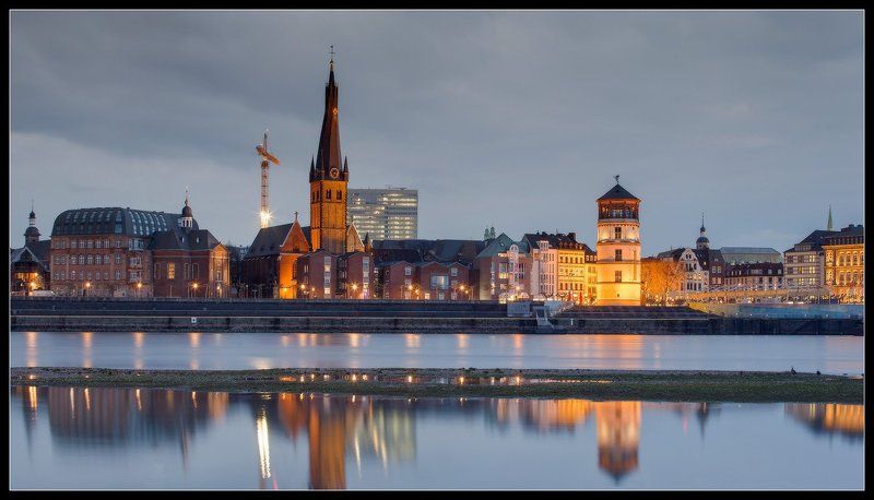 дюссельдоф, германия, рейн, dusseldorf, germany, rhein про Дюссельдорф... фото превью