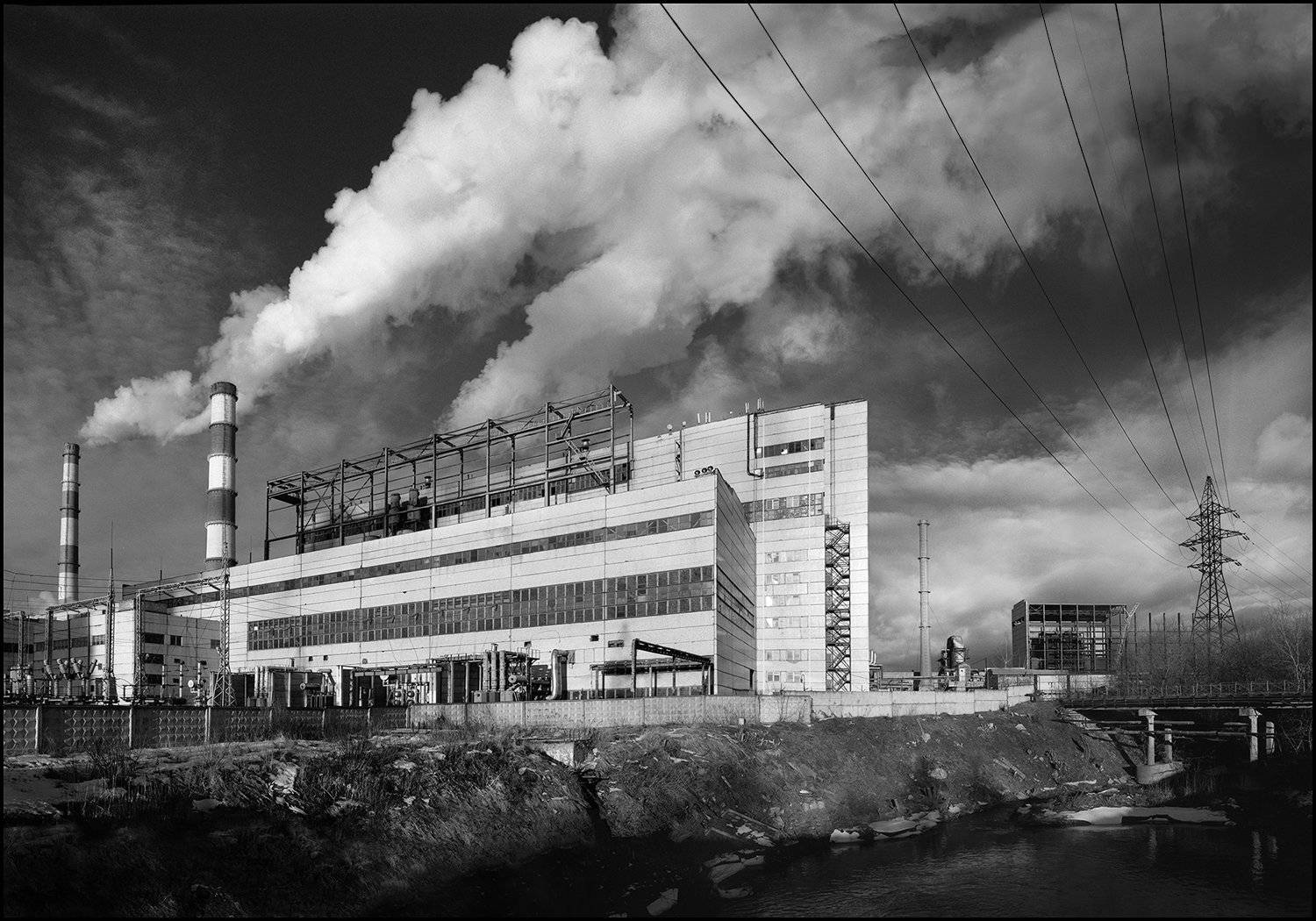 Bw, City, Film, Landscape, Wide, Игнат Цоколаев