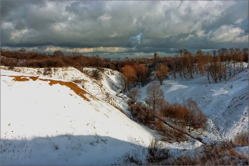 Голосов овраг в Коломенском фото превью