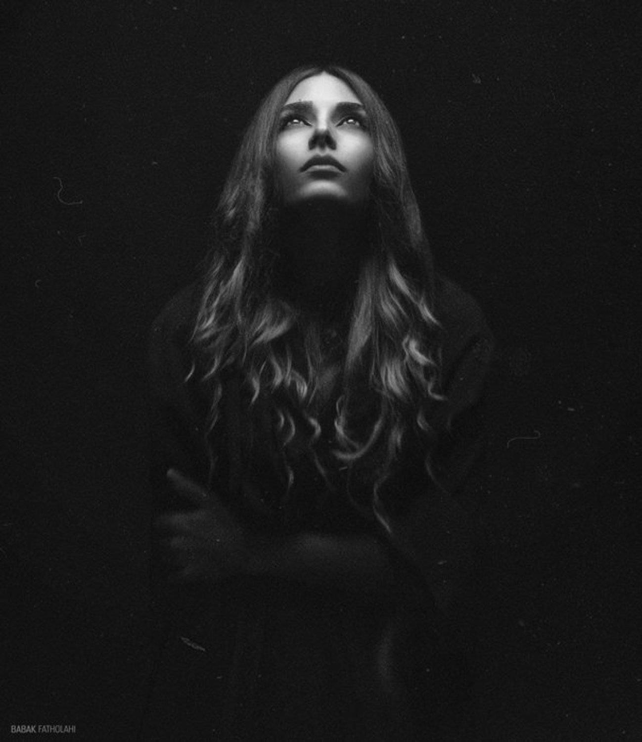 BW, Girl, People, Portrait, Babak Fatholahi