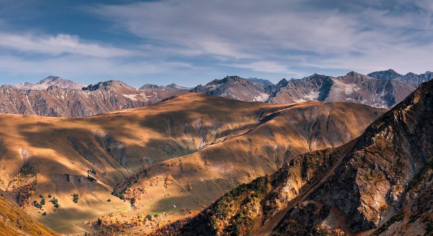 Архыз., Горы, Осень, Природа, Олег