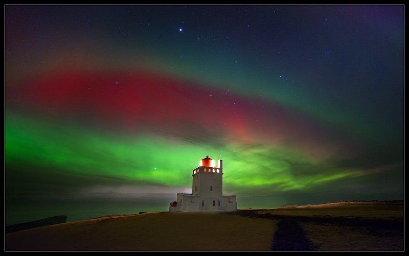 Исландия( северное сияние) фото превью