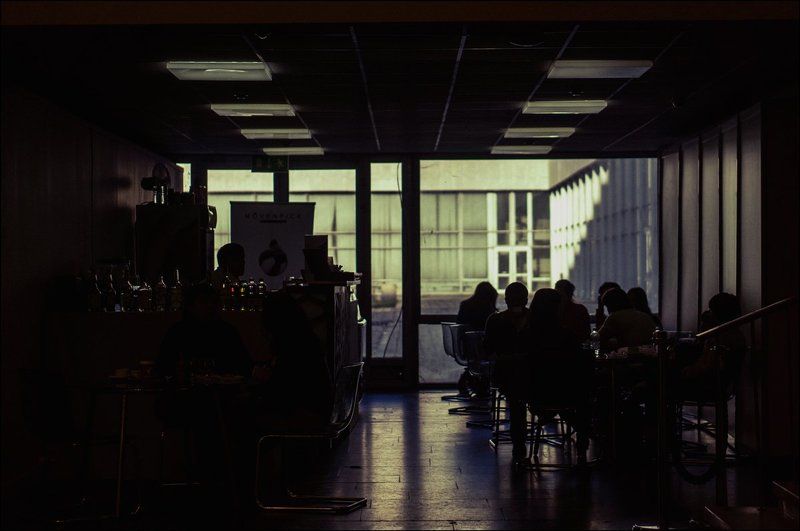 tarbeev, тарбеев, цдх, москва, кафе, силуэт - фото превью