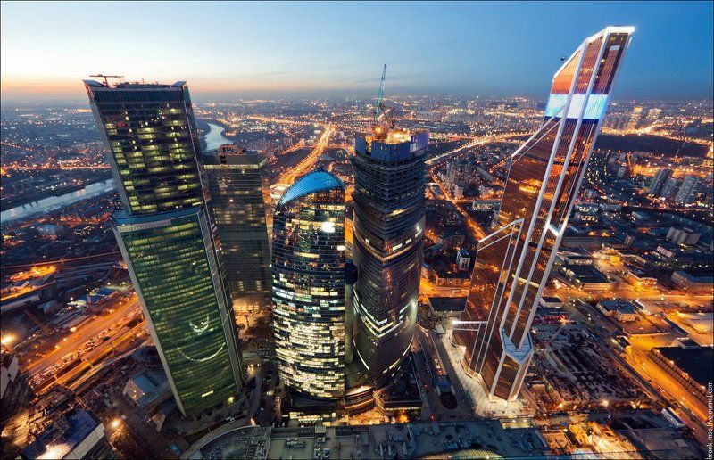Evening Moscow City фото превью
