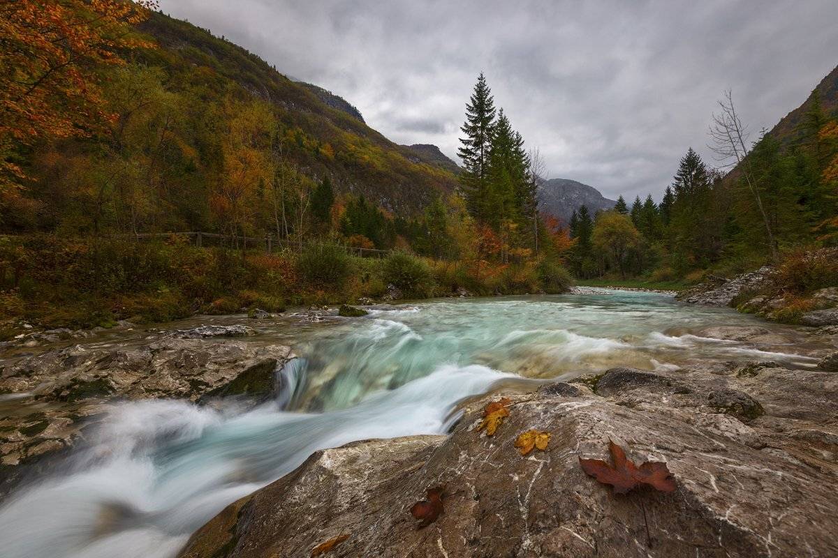Alps, Slovenia, Soca river, Trenta, Альпы, Словения, Соча, Трента, Денис Сорокин