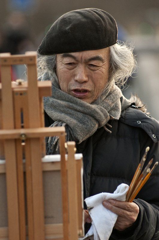 painting in Paris фото превью