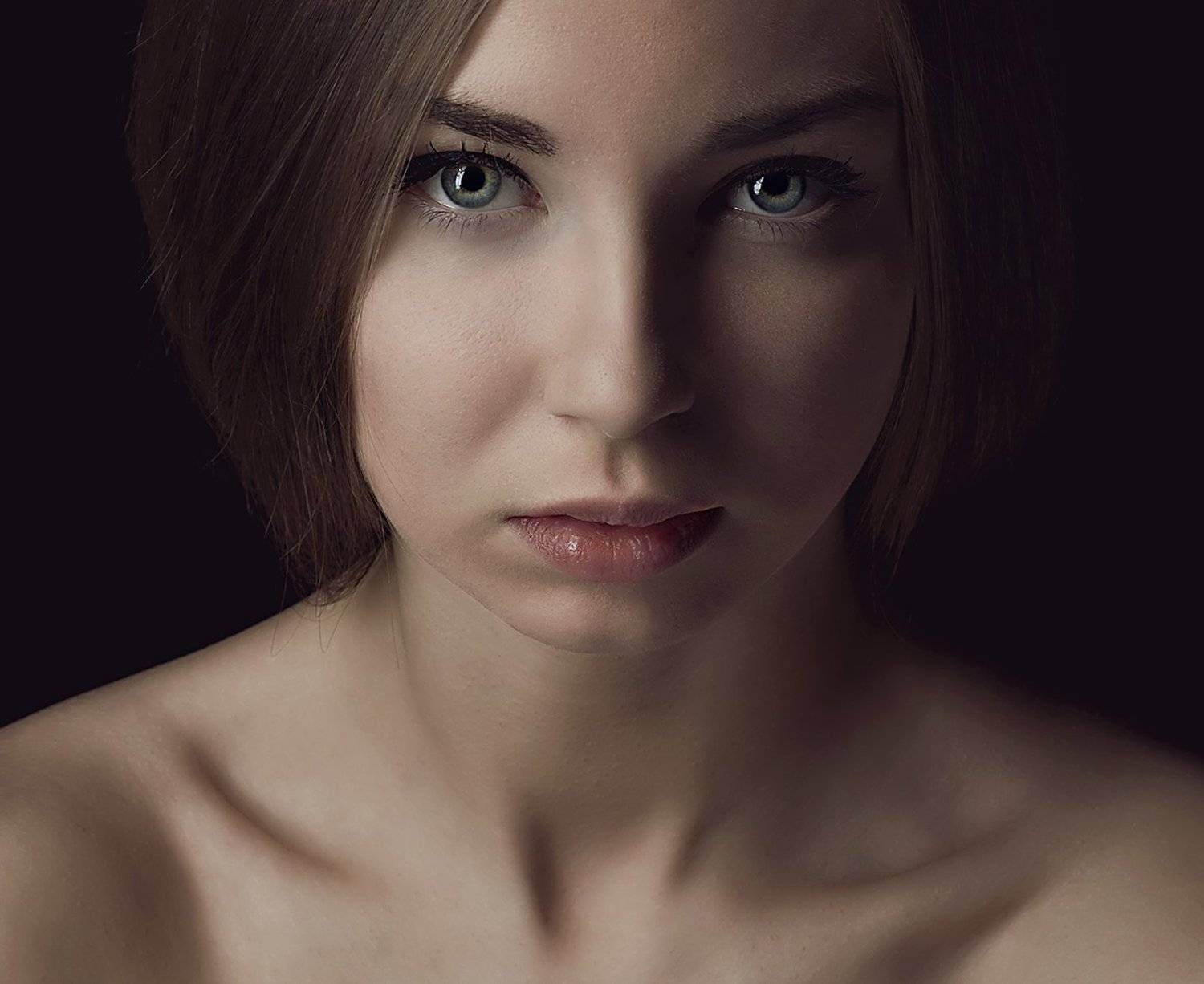 Глаза, Девушка, Лицо, Портрет, Рембрандт, Александр Жосан