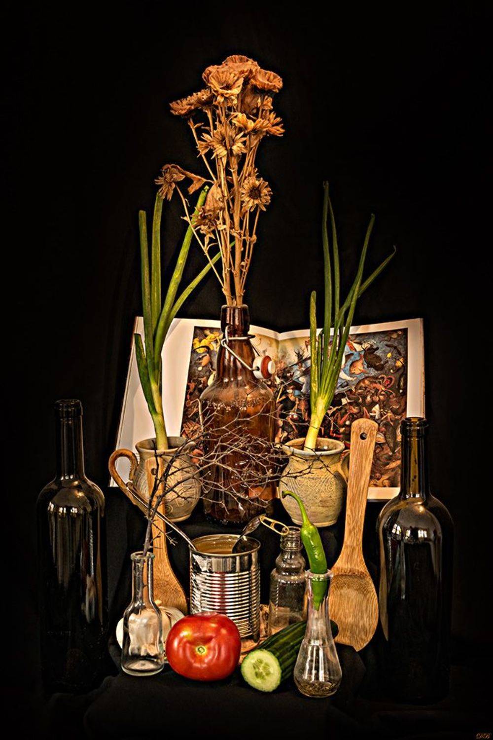 black, color, colors, color image, digital, editing, green, photograph, photography, red, still life, thought,, Dr Didi Baev