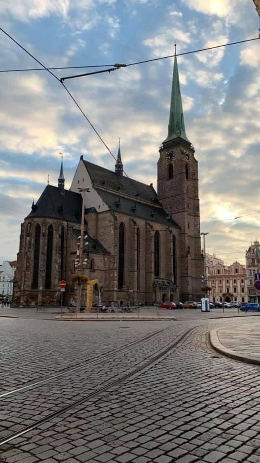 Чехия,архитектура, Пльзень, Татьяна