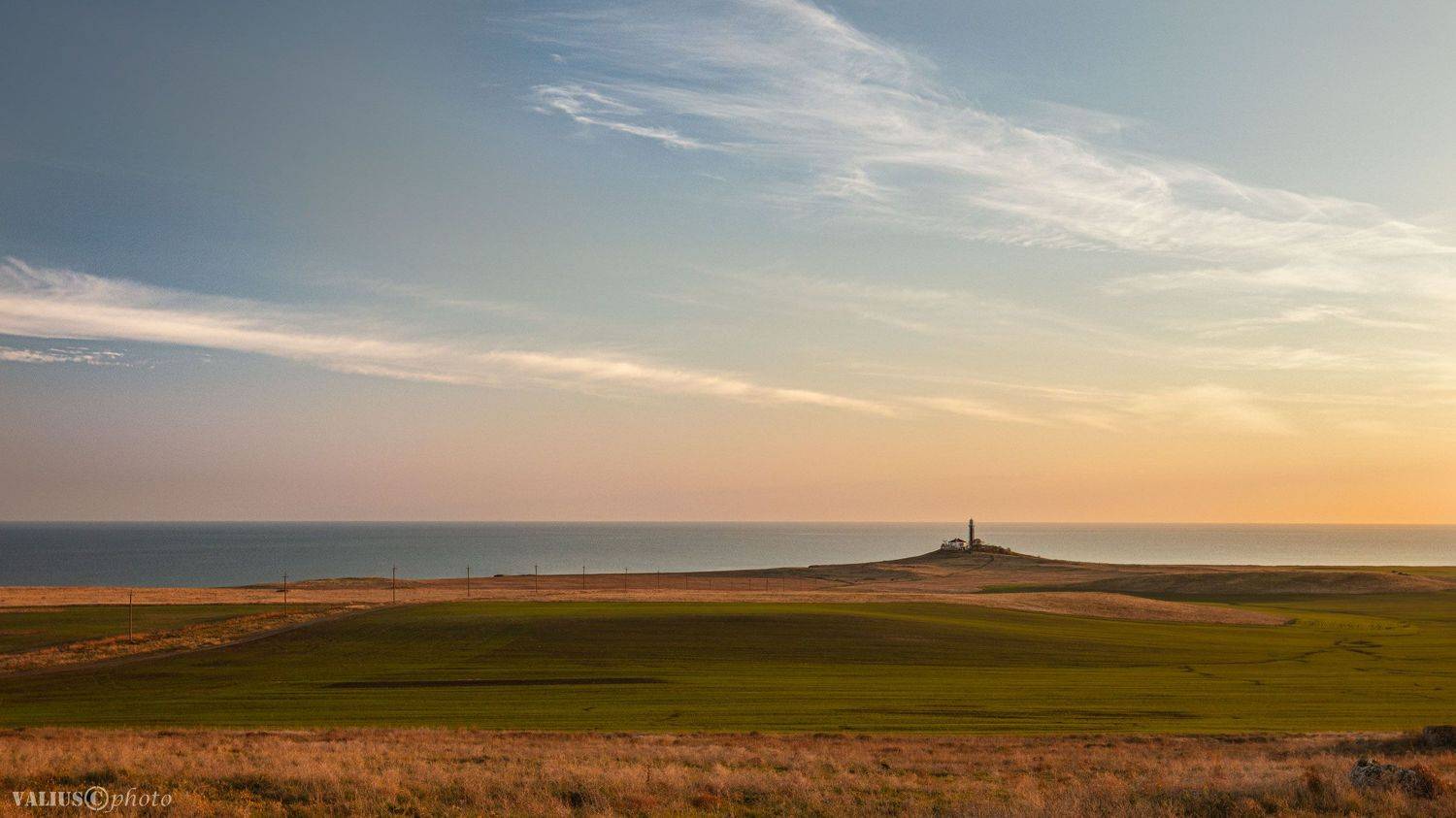 маяк, пейзаж, закат, крым, россия,  Valius
