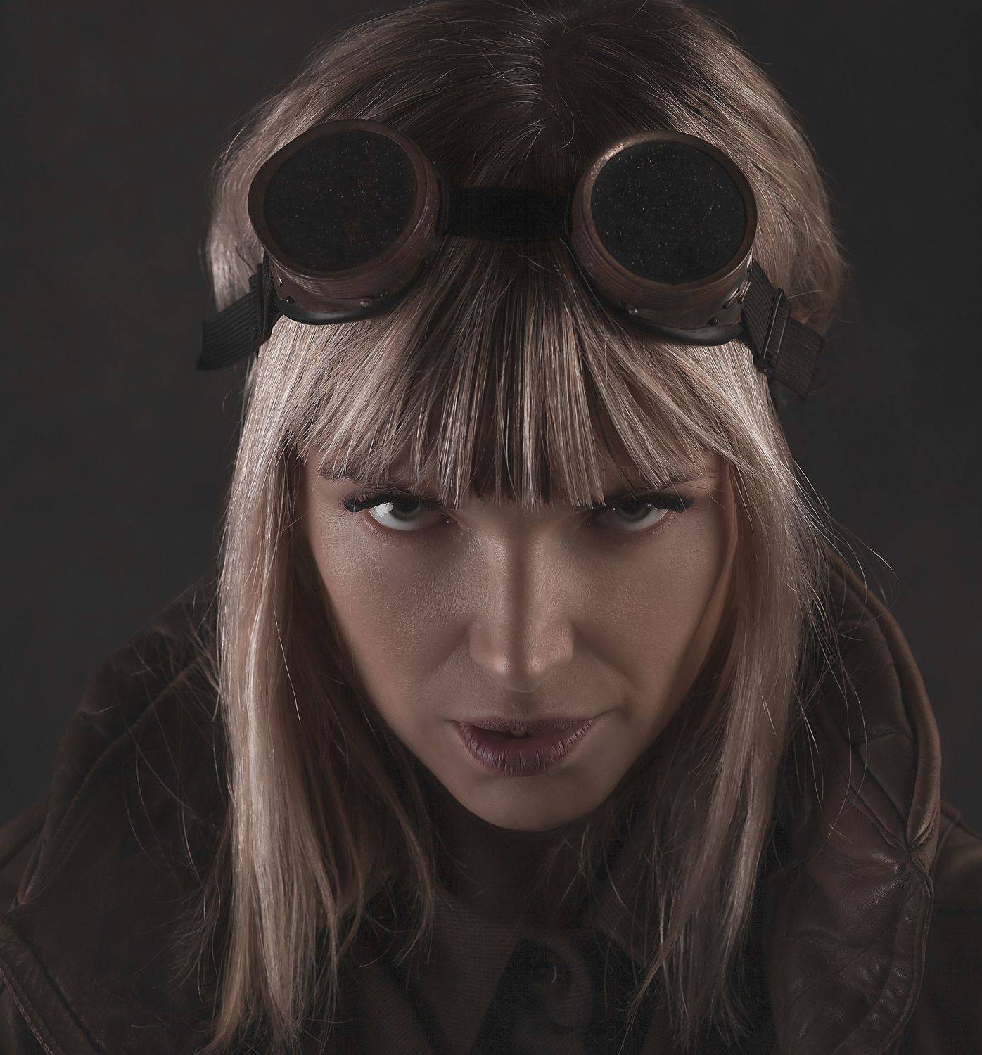 портрет, девушка, взгляд, Алексей Сологубов