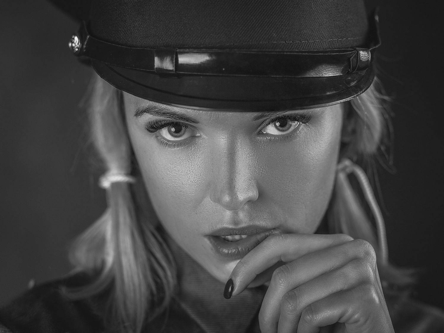 портрет, девушка, взгляд, Алексей Сологубов