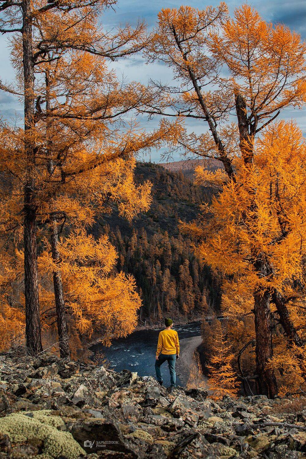 осень якутия желтый природа пейзаж, Зарышнюк Роман