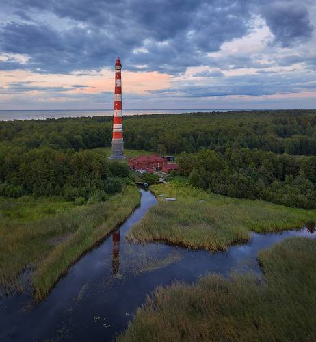 Ленинградская область. Стороженский маяк
