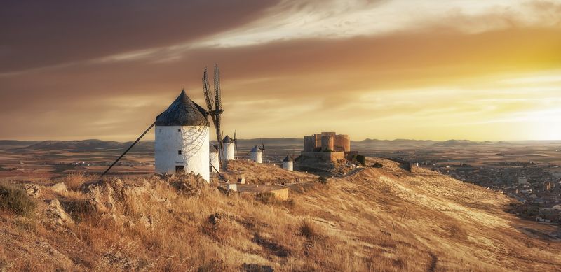 consuegra, toledo, la mancha, hidalgo, spain, don quijote Земля идальго... фото превью
