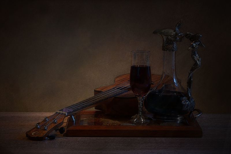 #натюрморт #still_life Натюрморт с укулеле фото превью