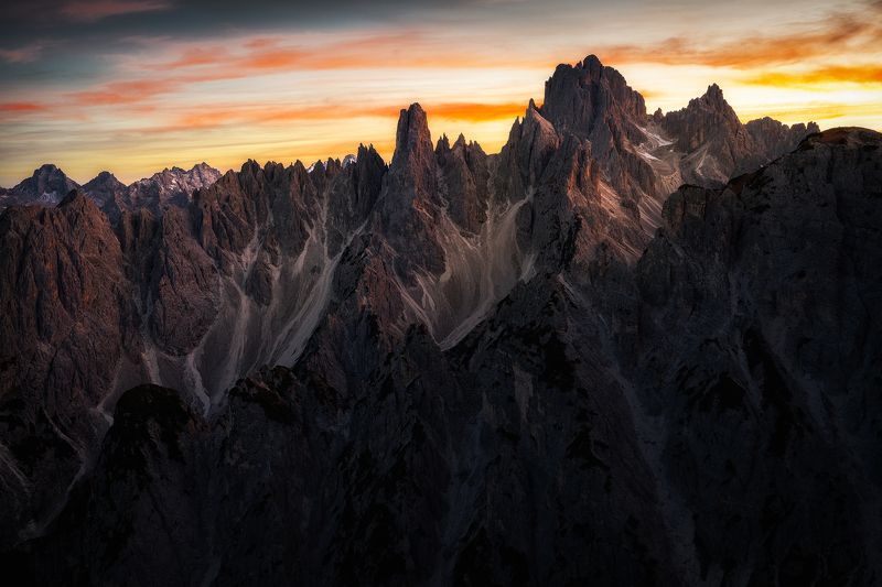 majestic, landscape, sunset, peek Majestic фото превью