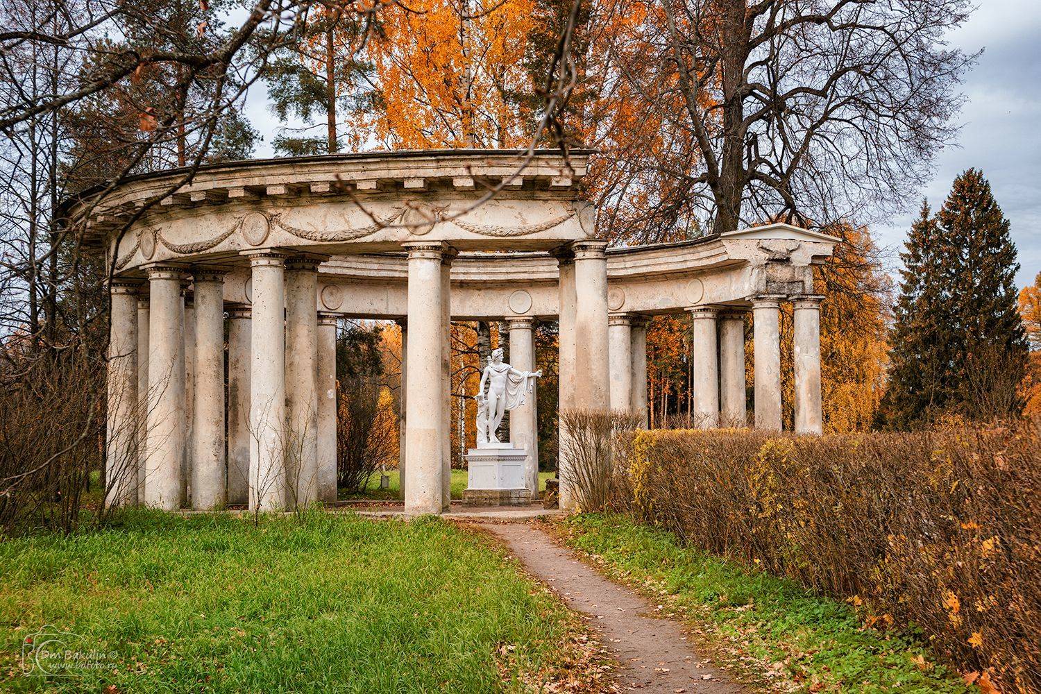 павловск, апполон, парк, санкт-петербург, Дмитрий Бакулин