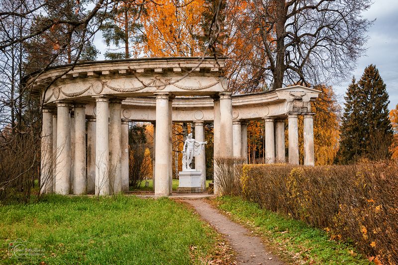 павловск, апполон, парк, санкт-петербург Аполлон в Павловске фото превью