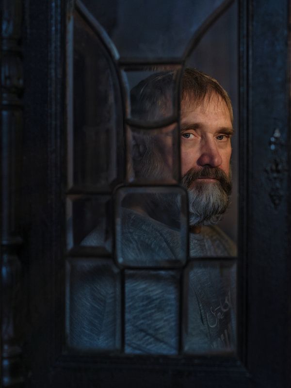 #портрет #мужчинасбородой #мужскойпортрет Взгляд. Человек и пространство.(Sight. Man and space.) фото превью