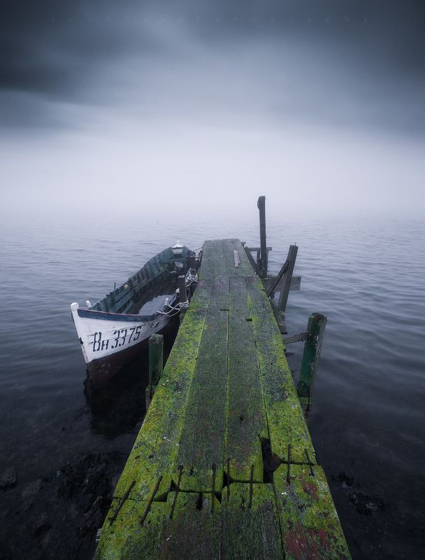 Morning lake  фото превью