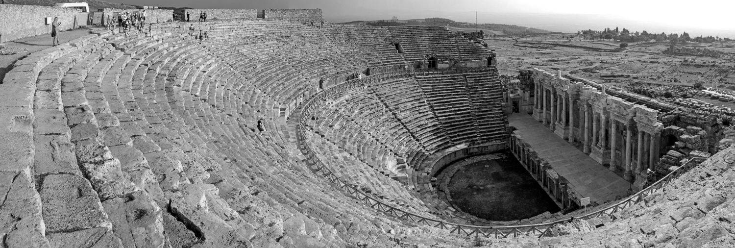 амфитеатр, турция, античность, руины, развалины, архитектура, история, древность, Евгений Каримов