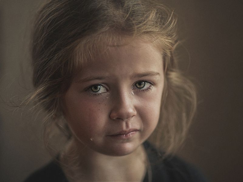 портрет, ребёнок, эмоции, слезы, взгляд, child, portrait, emotions, sight  фото превью