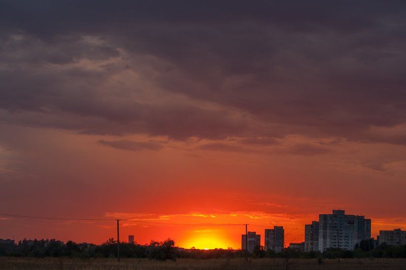 Закат.Восточный. фото превью