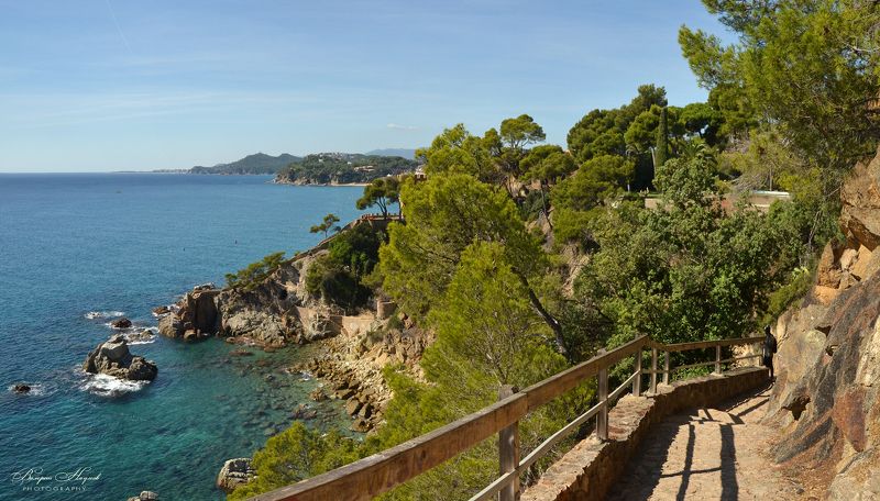 испания, каталония, costa brava, побережье, кала-канейяс Средиземноморье фото превью