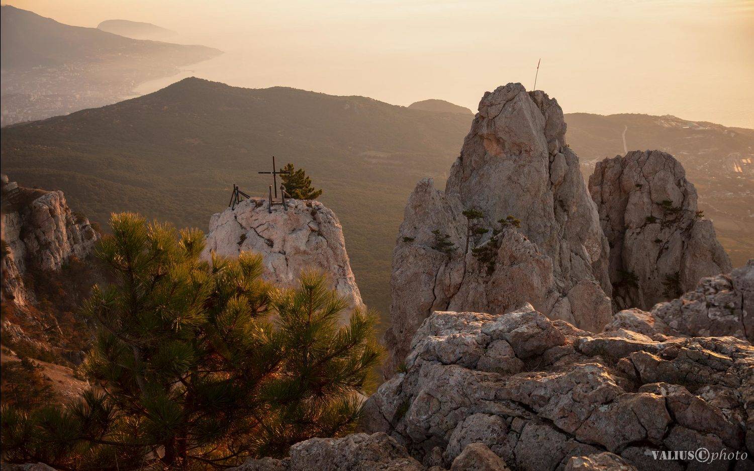 крым, рассвет, россия, ай-петри, пейзаж,  Valius