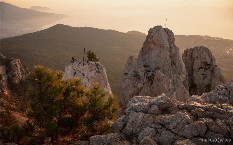 крым, рассвет, россия, ай-петри, пейзаж Ай-Петри фото превью