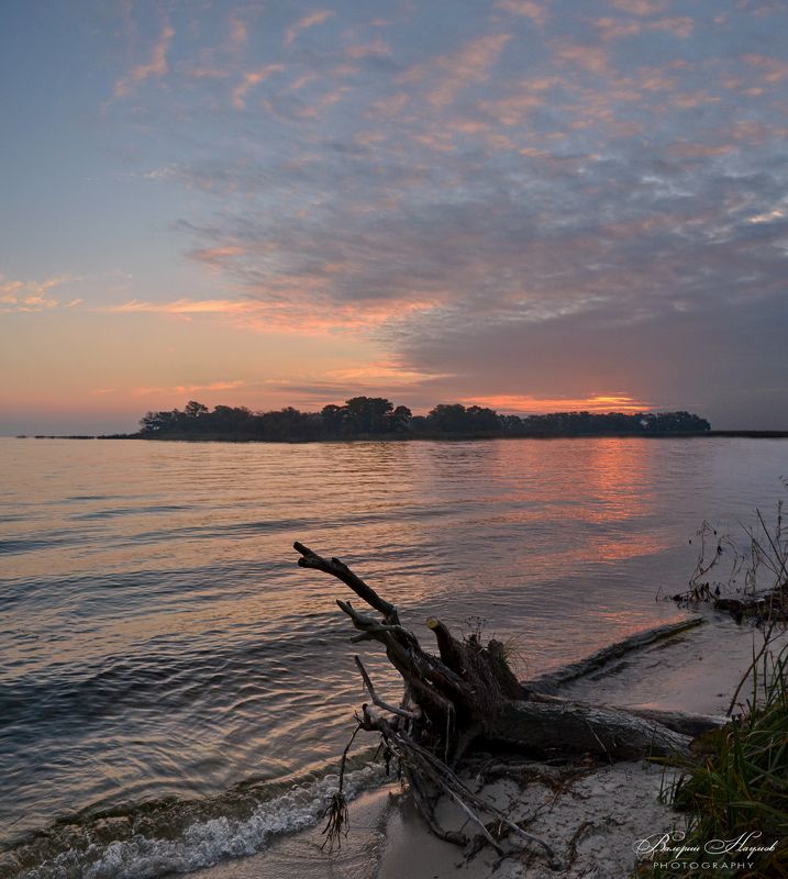 утро, восход, солнце, рассвет, октябрь, отражение Приветствие утру фото превью