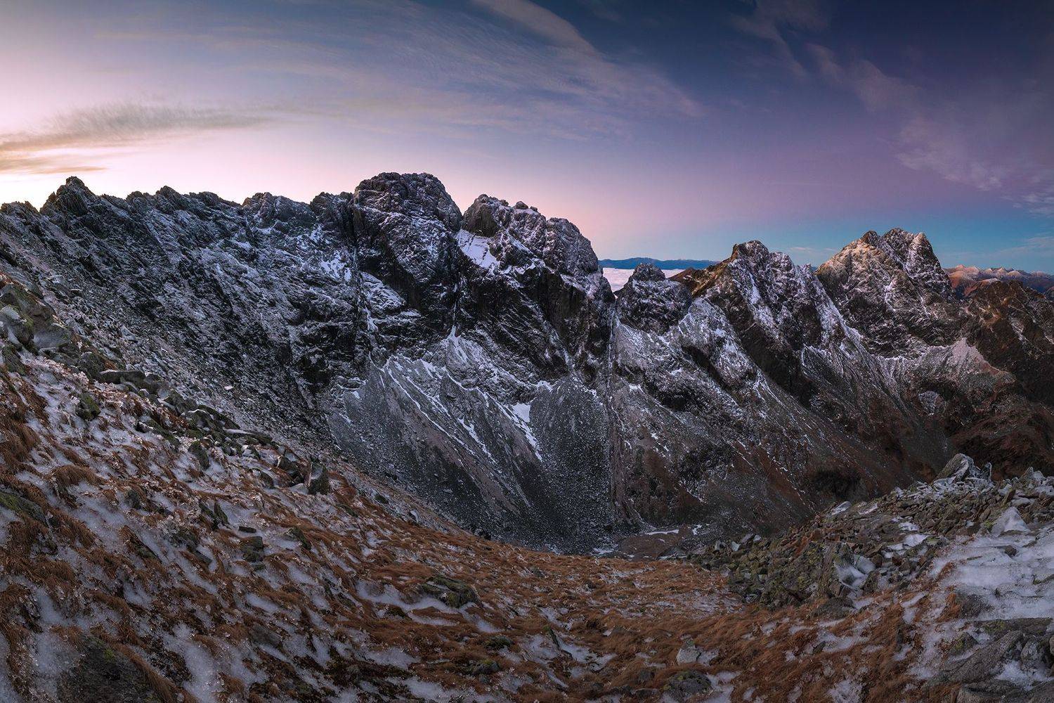 mountains, autumn, poland, sunrise, Michał Kasperczyk