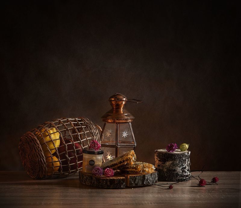 Натюрморт с медом фото превью