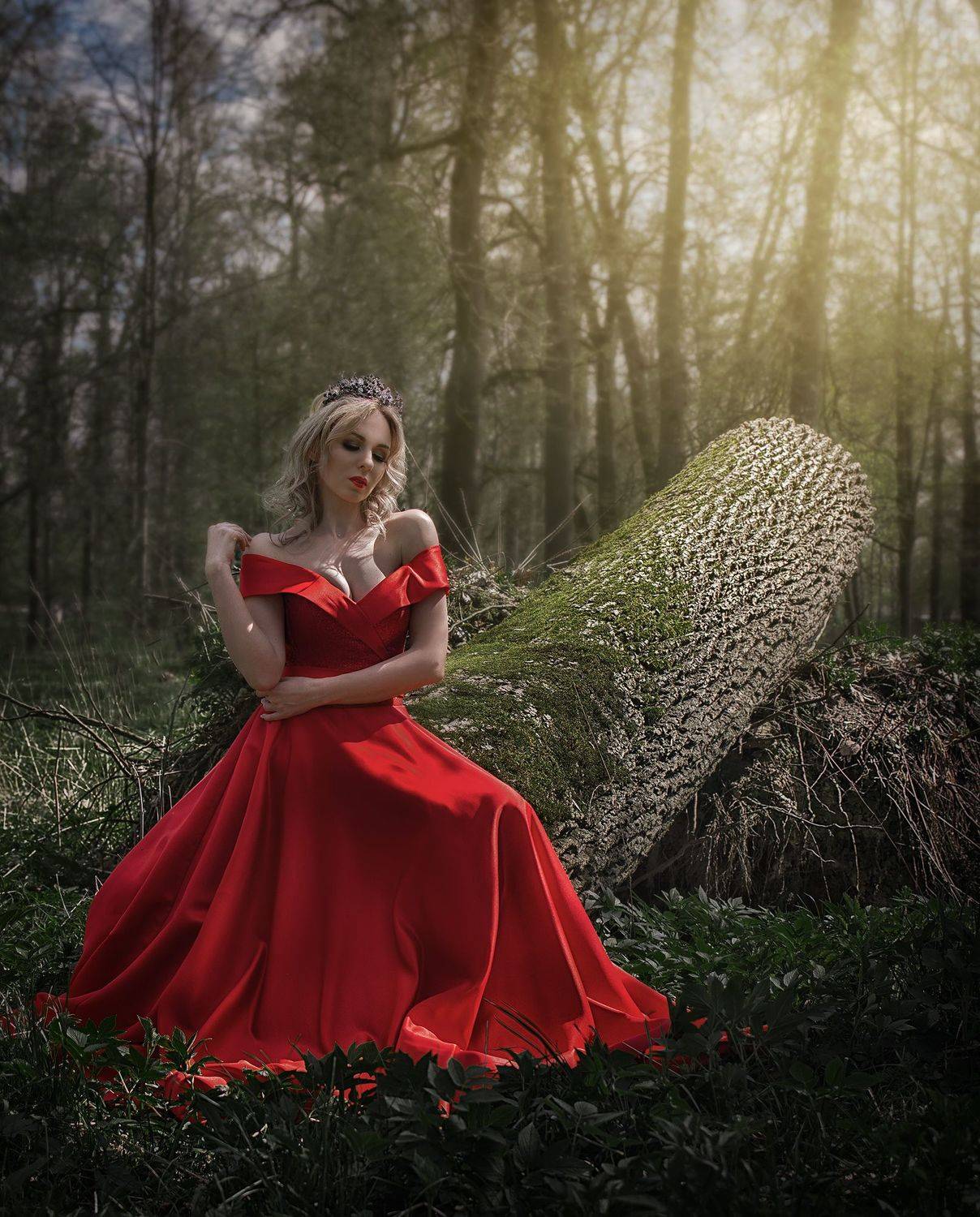 королева лес корона женщина девушка, Анастасия Борисова