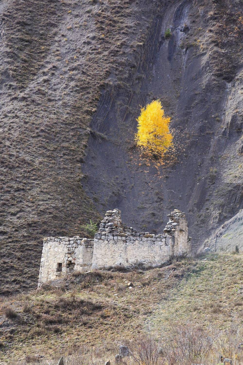 Кавказ, Ингушетия, Гули, крепость, Борис Резванцев