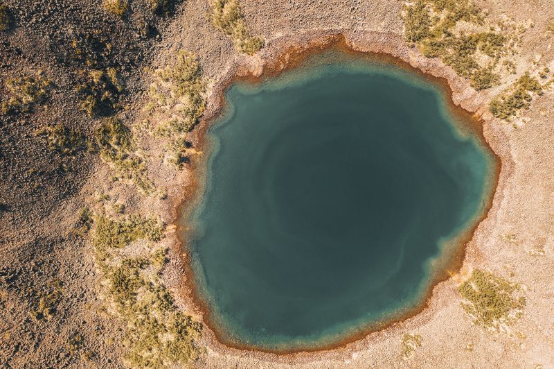 озеро, иркутская область, dji Горное озеро фото превью