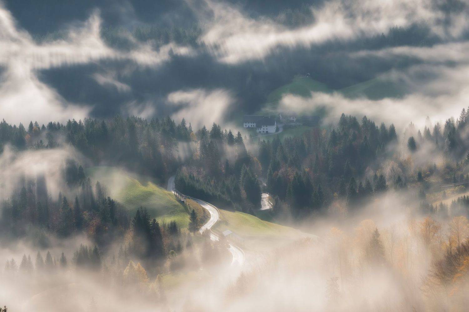 словения, slovenia, туманы словении, slovenia landscape, slovenia landscape photography, Татьяна Ефименко