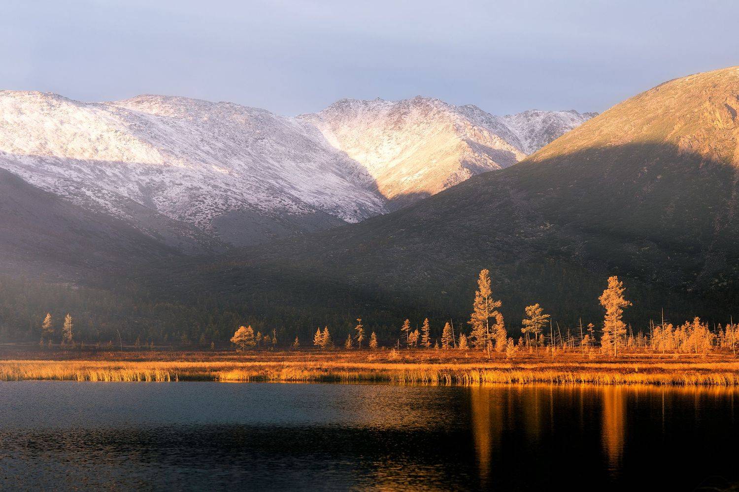 Колыма, горы, осень, озеро, путешествия, озеро Джека Лондона, фотографсрюкзаком, Владимир Кочкин