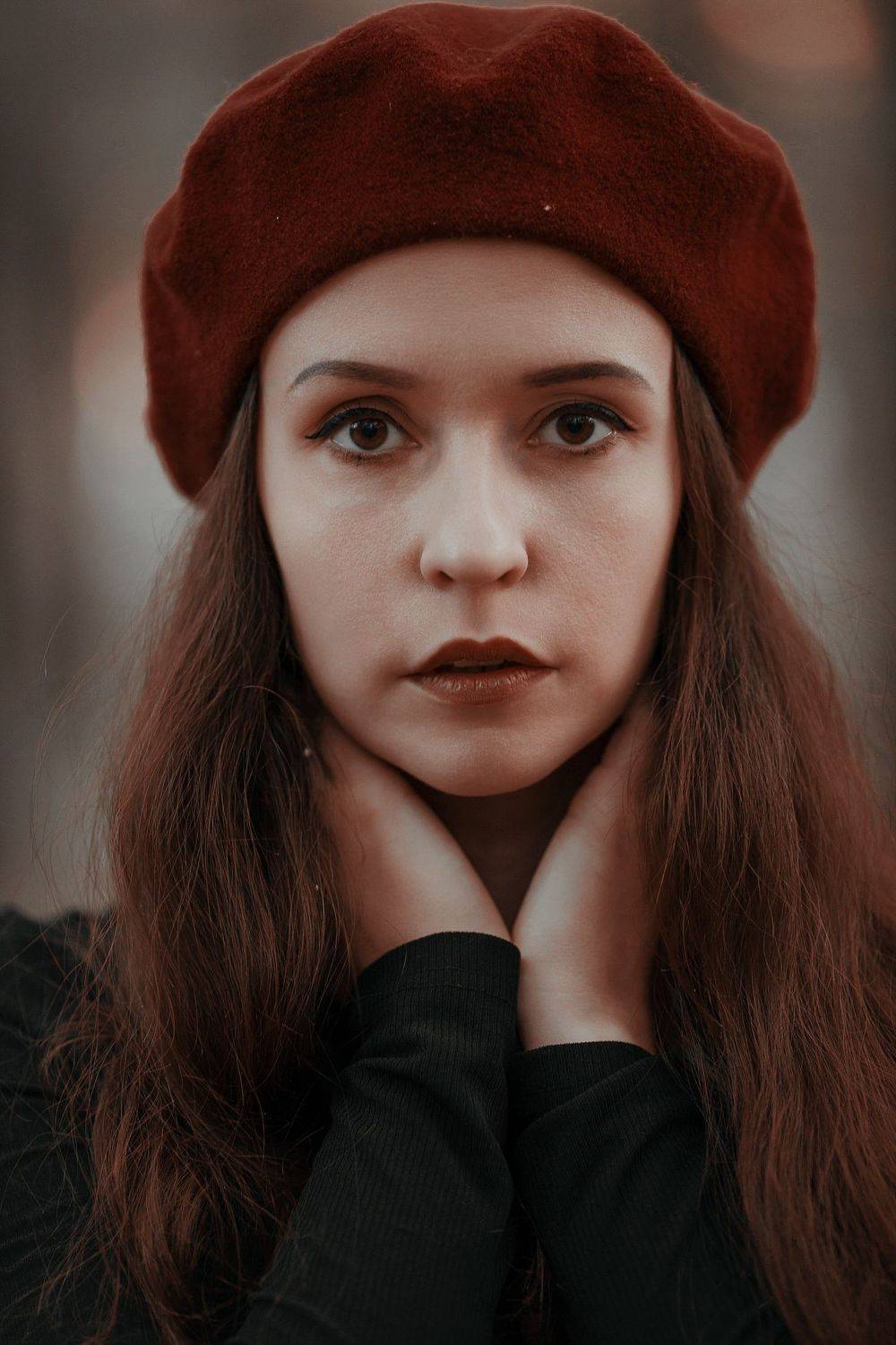 портрет, девушка, яркие акценты, Инсомина Лиана