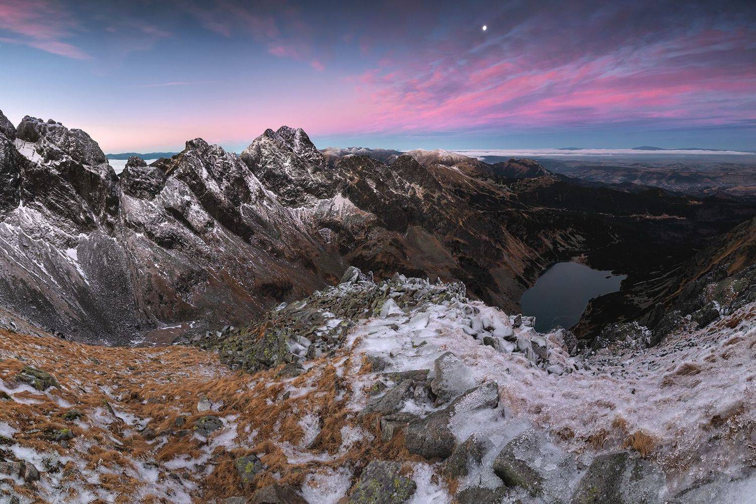 mountains, autumn, poland, sunrise, Michał Kasperczyk