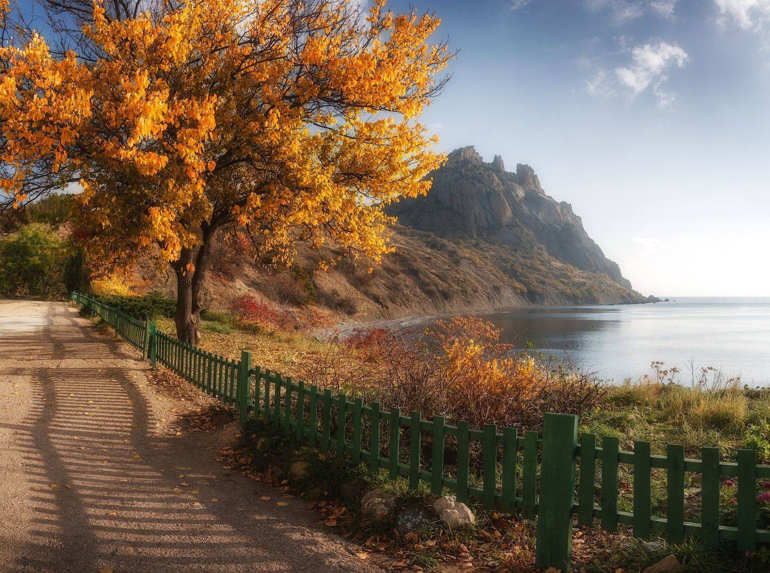 крым, осень, море., Владимир Дубинин