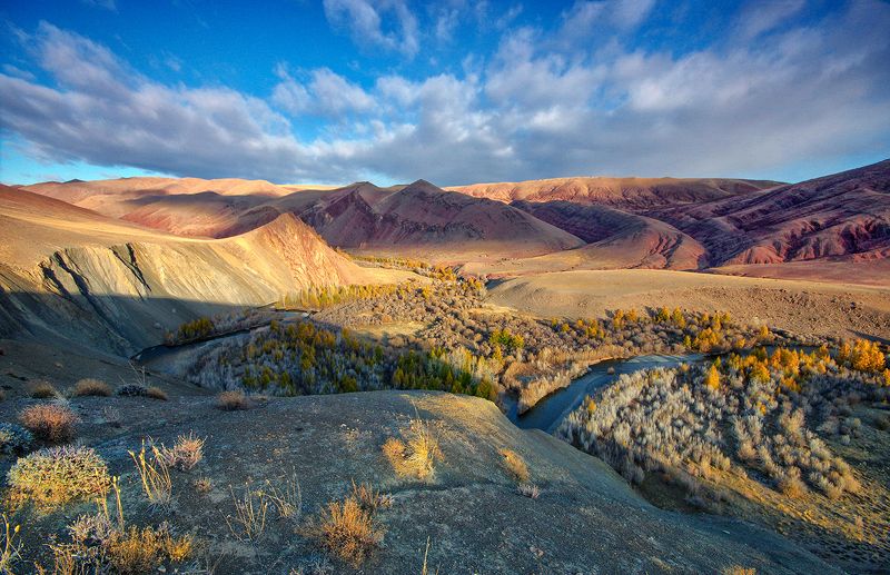 Утро в долине Кызыл-Шина фото превью