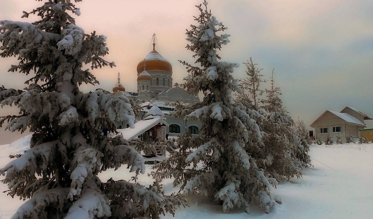 пермский край, гора белая, свято николаевский мужской монастырь,крестовоздвиженский собор, Сергей Марков